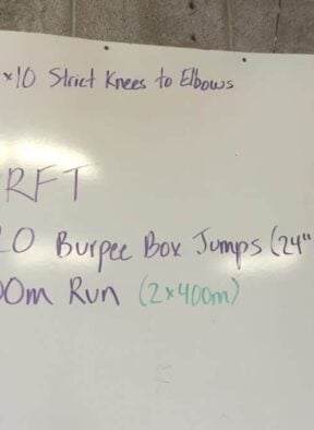 Making the Gains - Burpee Box Jumps + Running