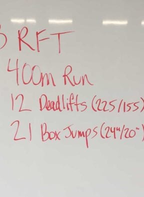 Running, Deadlifts, & Box Jumps