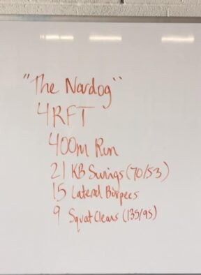 Weekly Workouts Recap