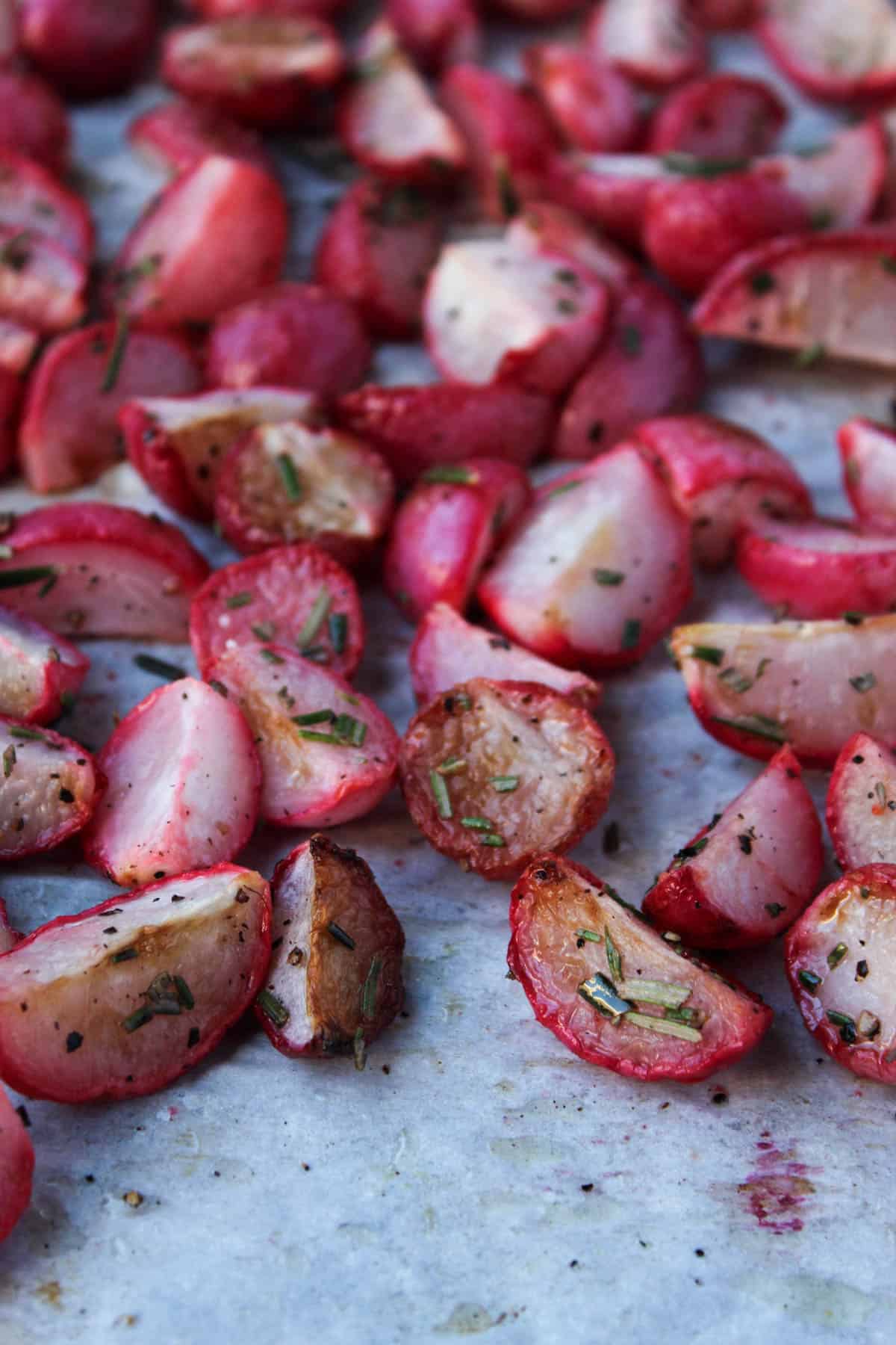 Simple Roasted Radishes Recipe • Salt & Lavender