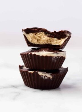 Vegan Salted Caramel Ice Cream Cups