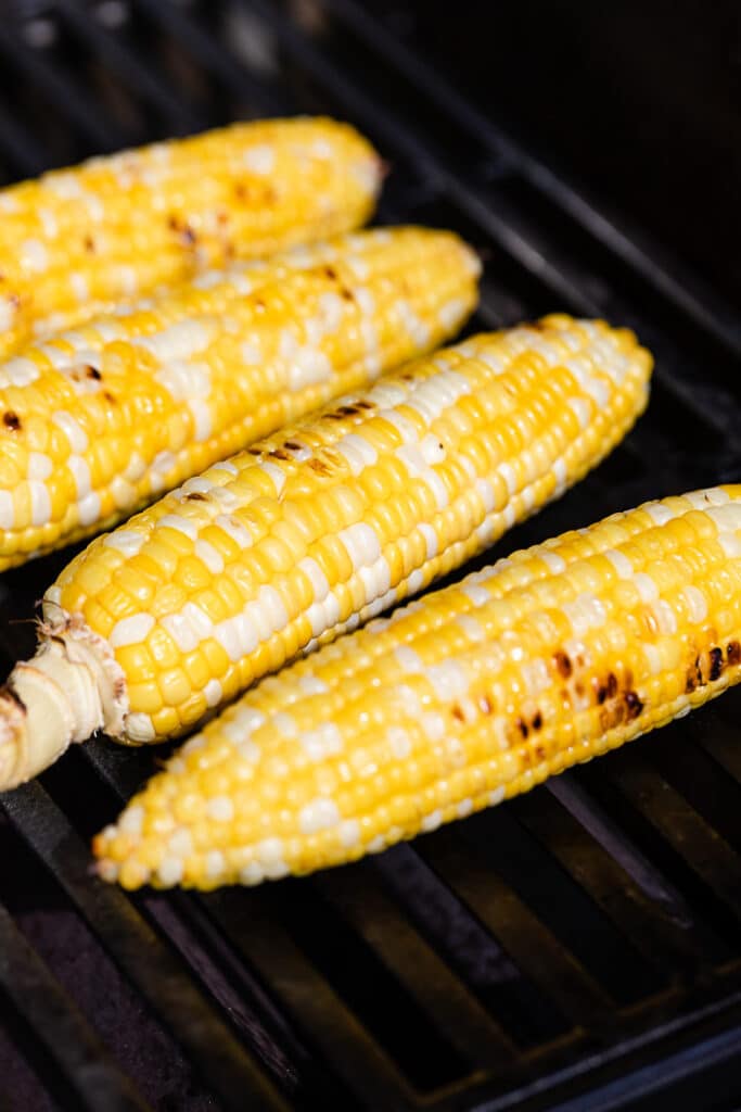 Easy Grilled Corn with Old Bay Mayo - Eat the Gains