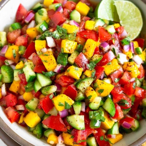 Mango-Cucumber Salsa