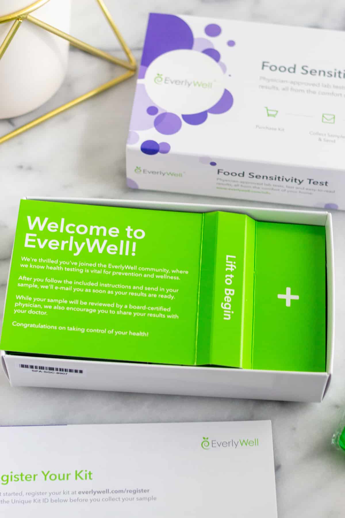 EverlyWell Testosterone Test Kit - White for sale online