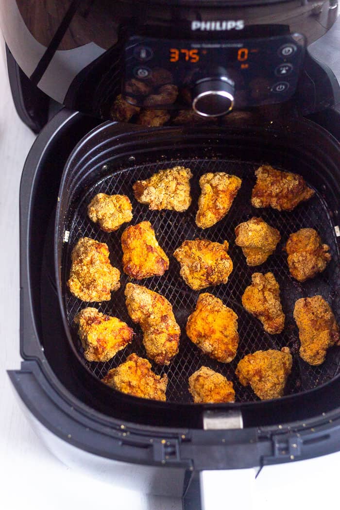 Air Fryer Boneless Buffalo Wings Eat the Gains