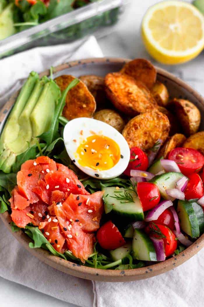 Meal Prep Smoked Salmon Breakfast Bowl (Paleo/Whole30 ...