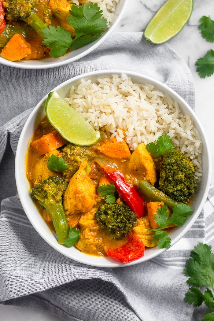 Thai Coconut Chicken Curry Paleowhole30