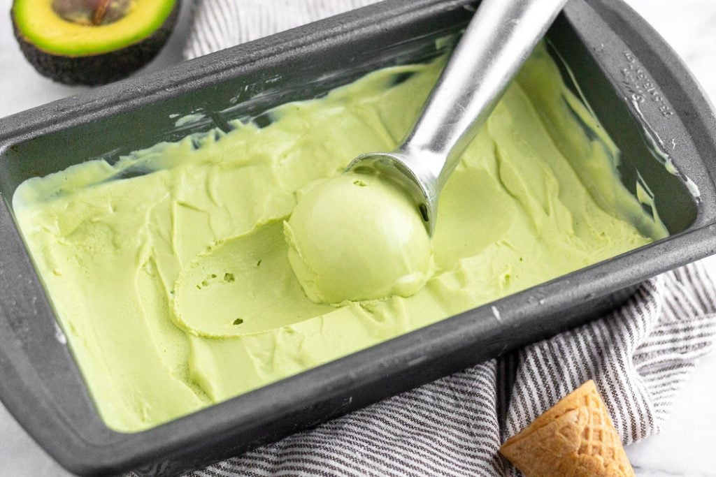 Creamy California Avocado Frozen Yogurt Eat the Gains