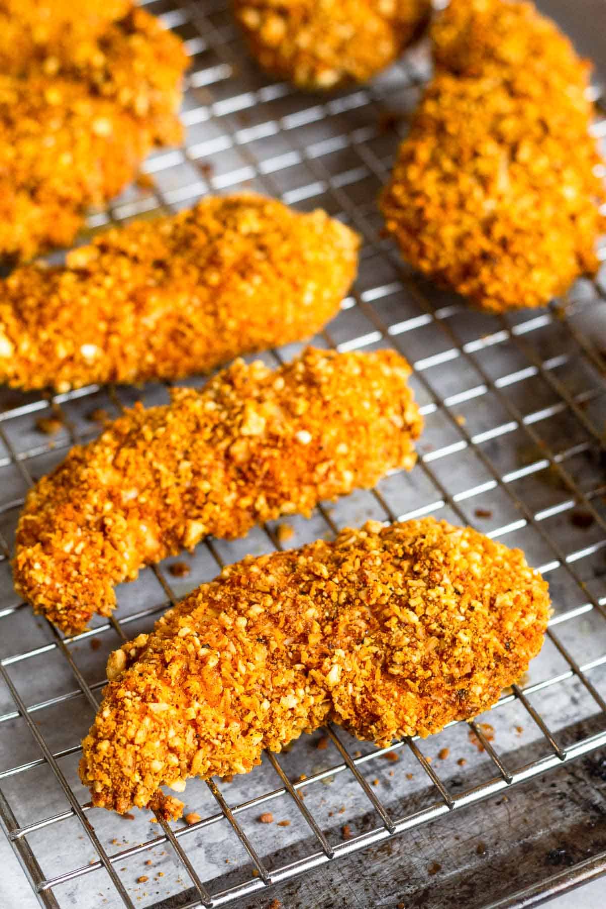 Baked Buffalo Chicken Tenders (GlutenFree) Eat the Gains