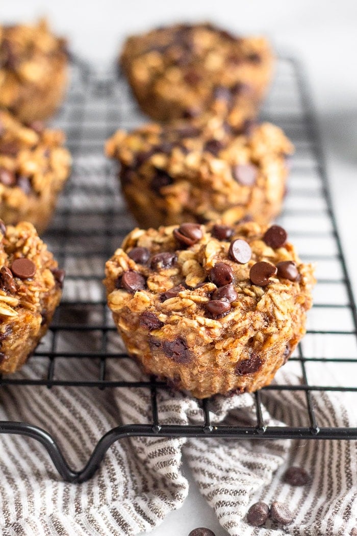 Golden Oatmeal Spice Muffins in Silicone Baking Cups: my first