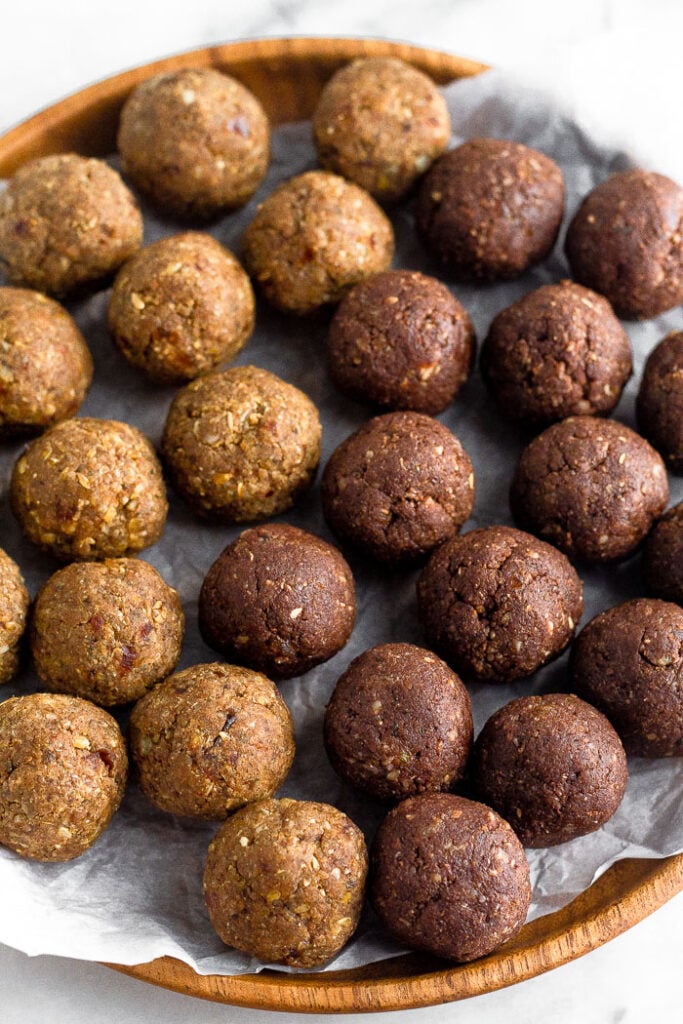 Seed Cycling Energy Balls (Vegan + 2 Flavors!) Eat the Gains