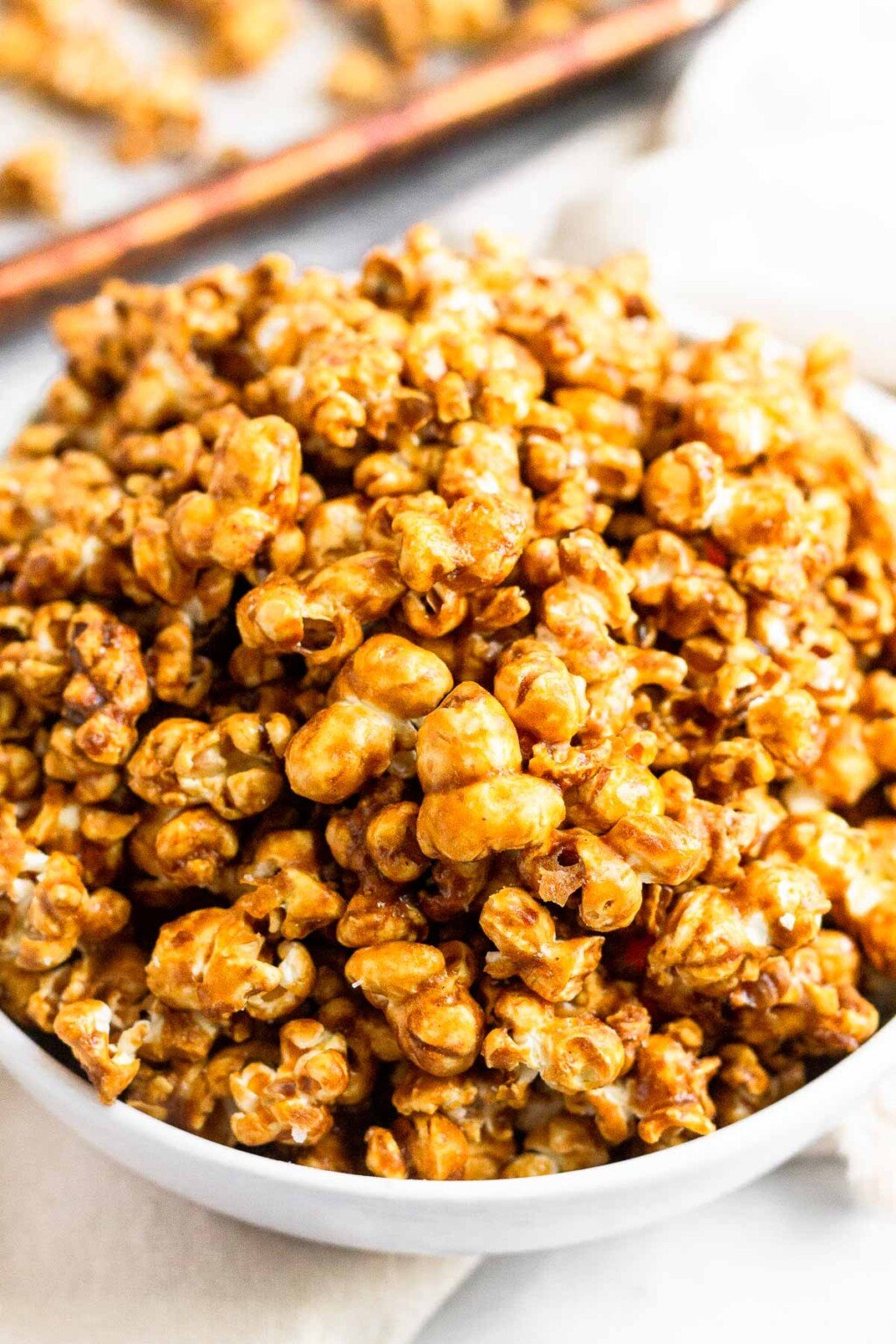 Homemade Caramel Popcorn Recipe (without Corn Syrup) Eat the Gains