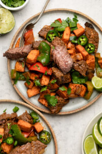 25-minute Steak and Sweet Potato Skillet - Eat the Gains