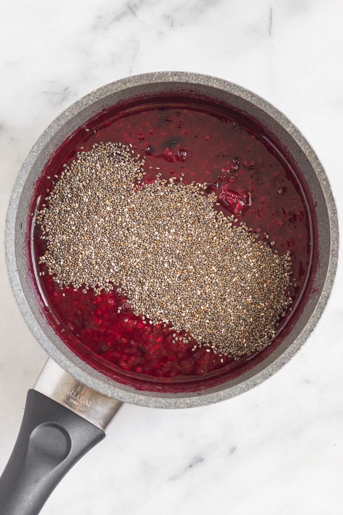 2 Ingredient Berry Chia Jam (Paleo/Whole30) Eat the Gains
