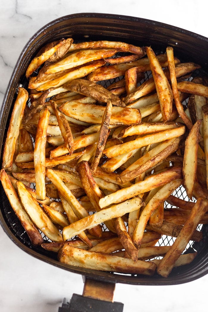 The BEST Crispy Air Fryer French Fries (No Soaking) Eat the Gains