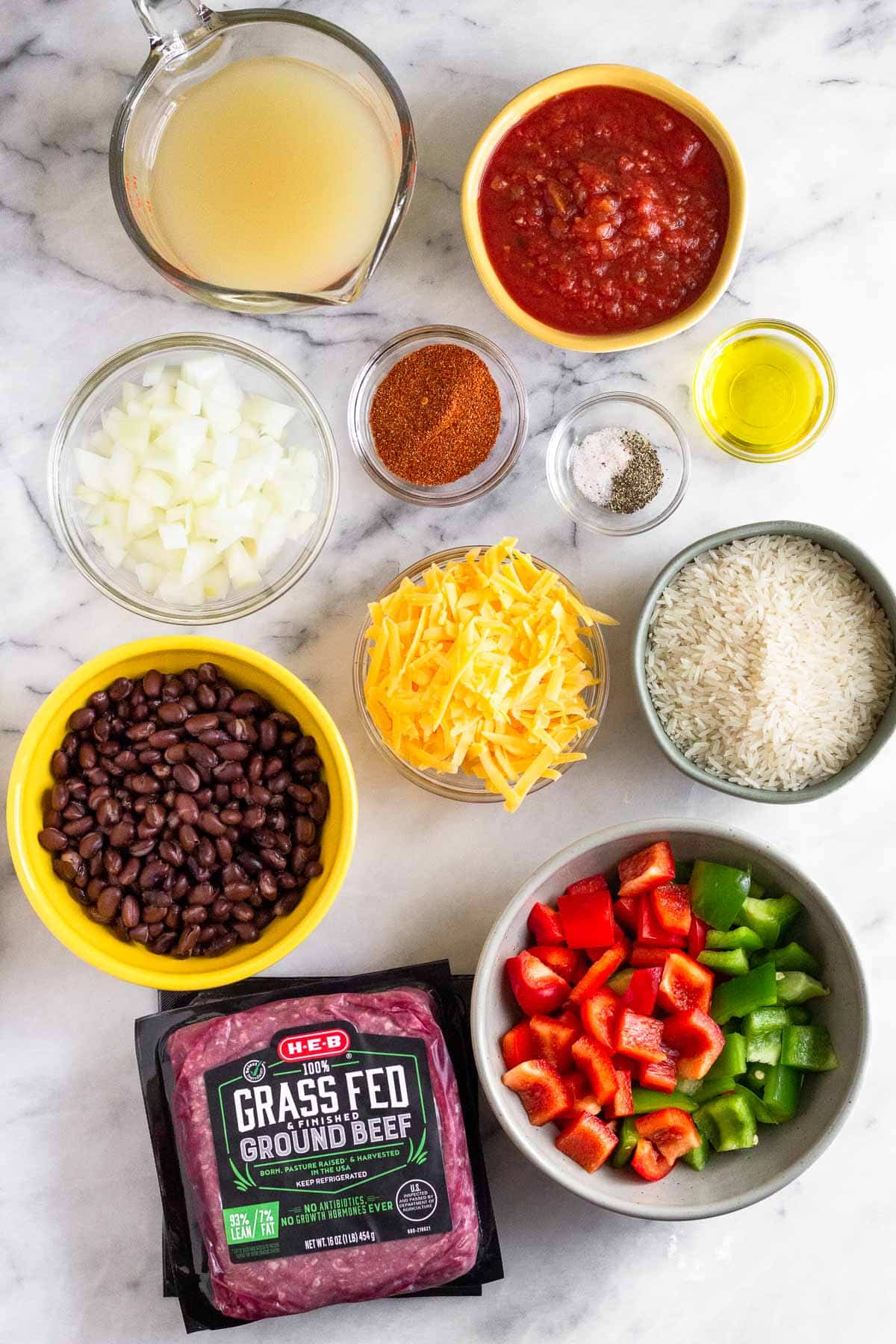Easy Beef Burrito Casserole (Gluten-Free) - Eat the Gains
