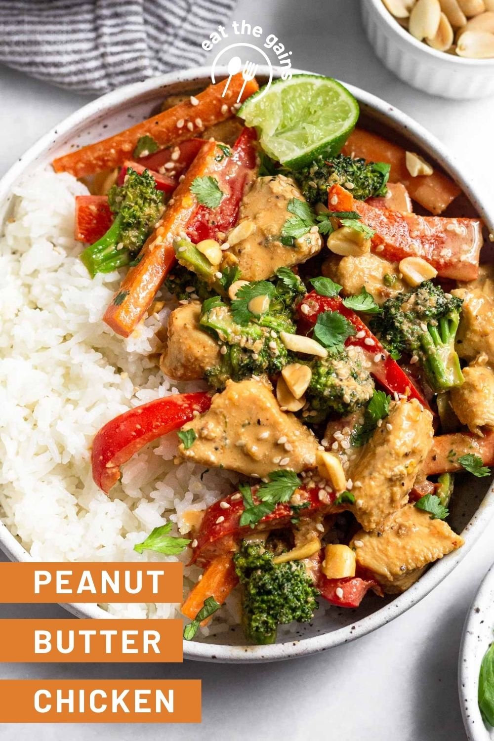 30Minute Peanut Butter Chicken (GlutenFree) Eat the Gains