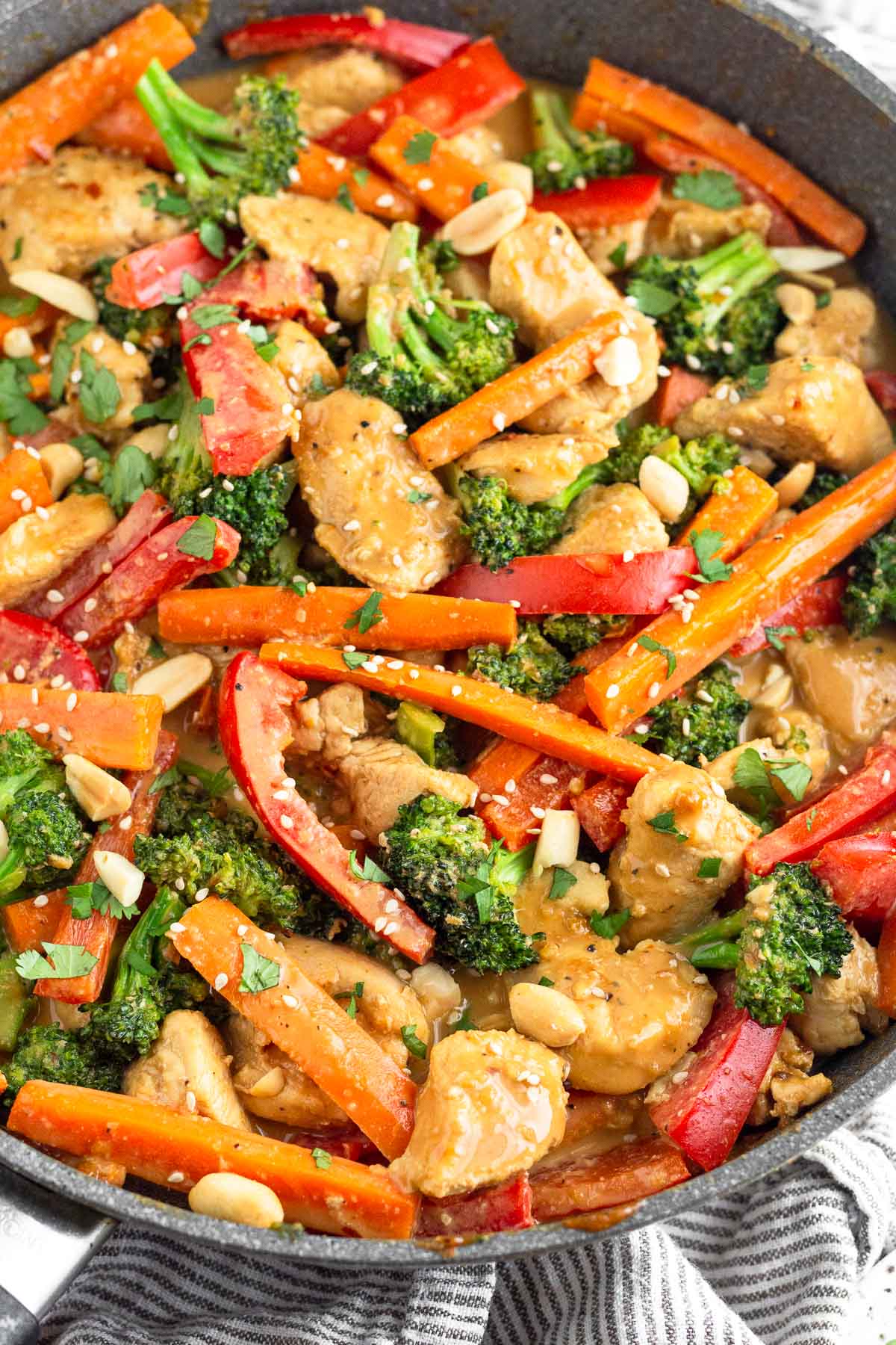 30Minute Peanut Butter Chicken (GlutenFree) Eat the Gains