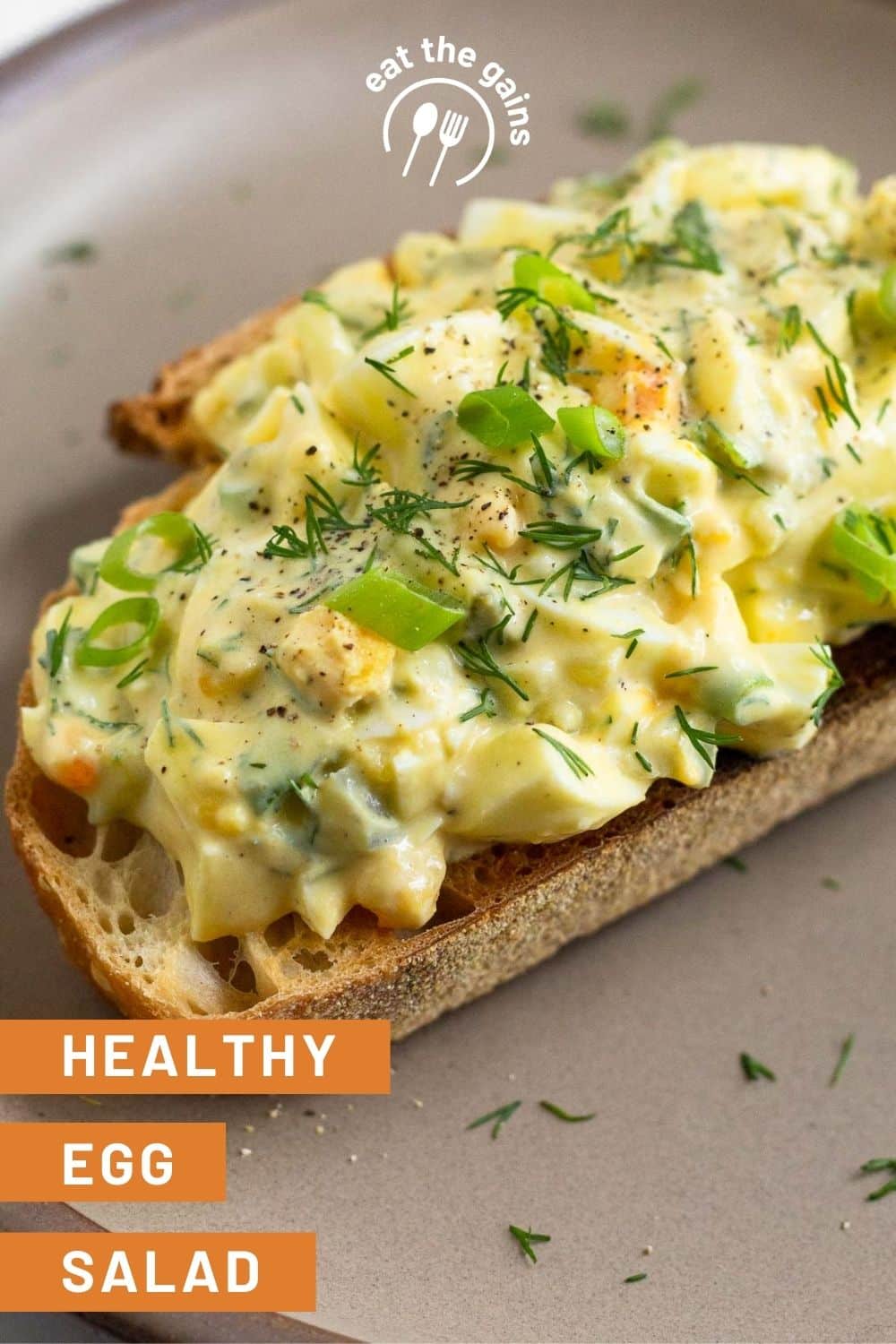 Healthy Egg Salad with Greek Yogurt Eat the Gains