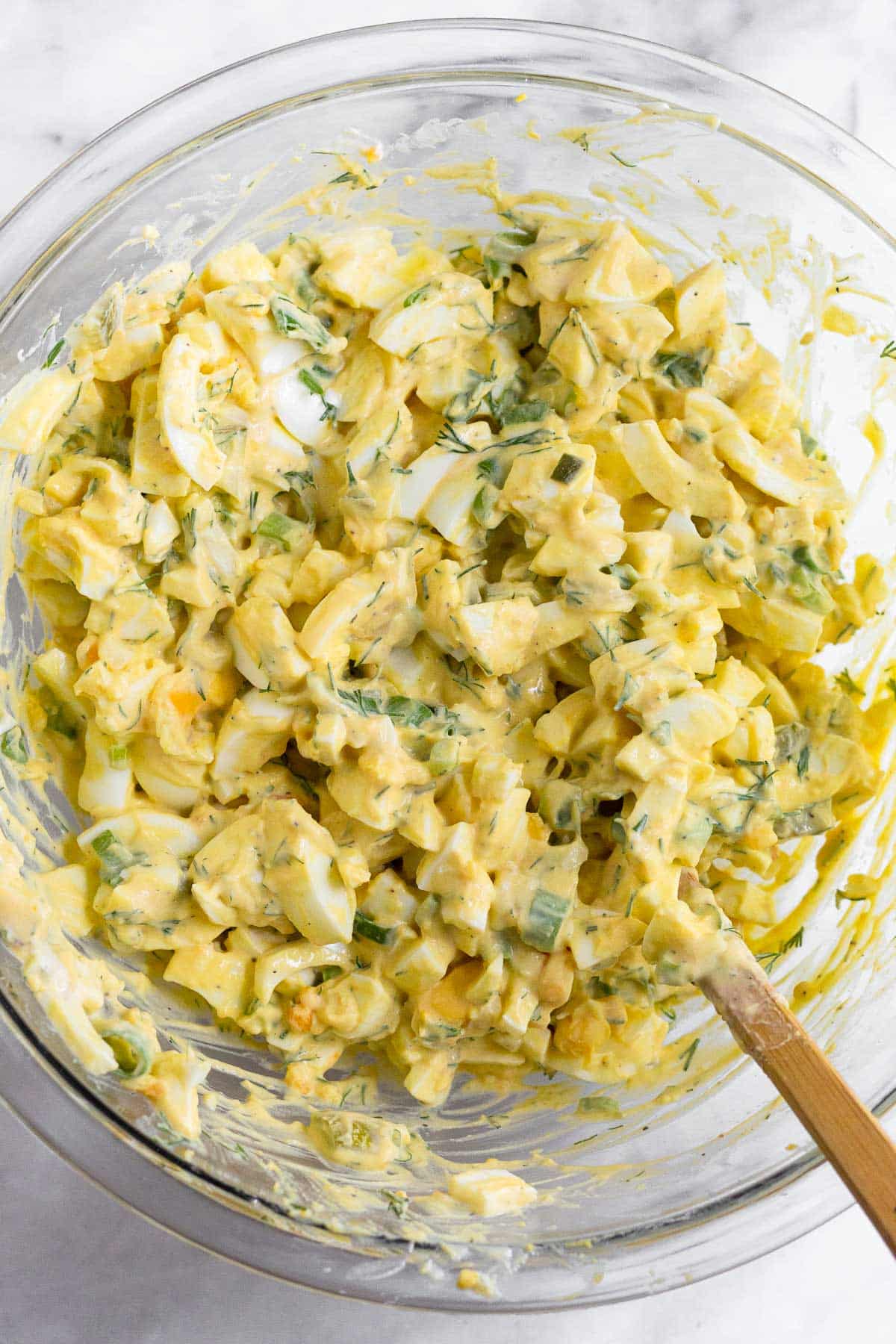 Healthy Egg Salad with Greek Yogurt Eat the Gains