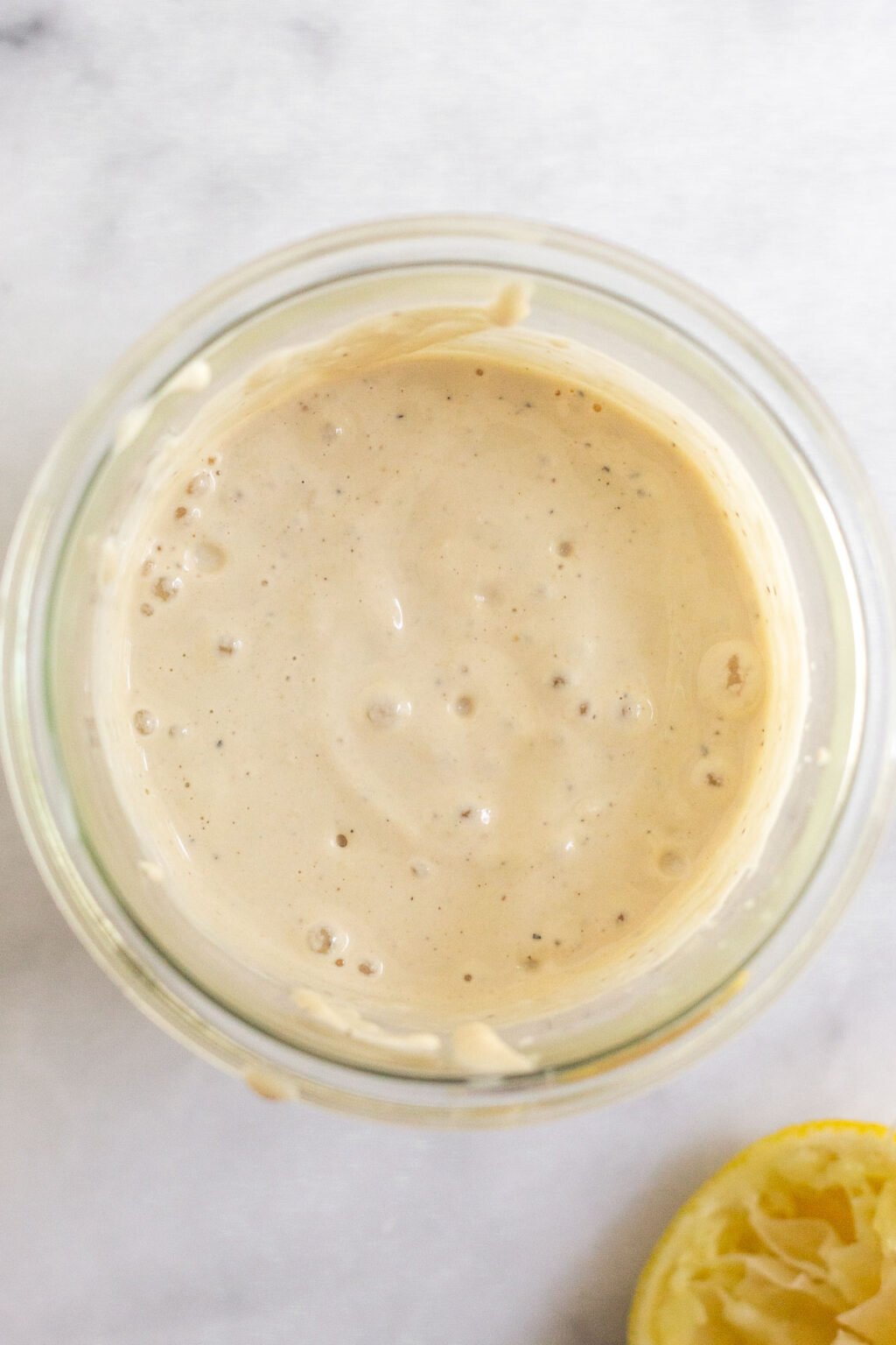 Healthy Caesar Dressing with Greek Yogurt Eat the Gains