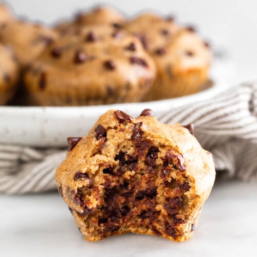 Healthy Blender Cottage Cheese Muffins - Eat the Gains