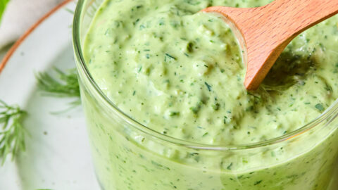 green goddess dressing with mayo Easy Green Goddess Dressing